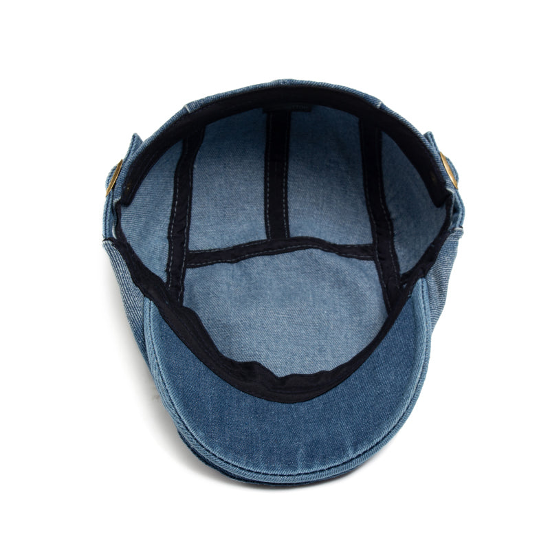Stonewash Denim Cap